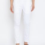 White NARO Pant Style Pajama For Men - 1 PS - Cotton - পায়জামা