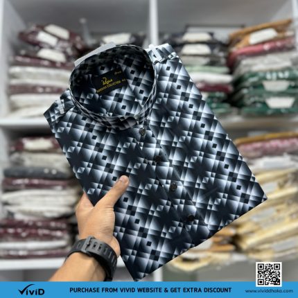 Printed Panjabi - (সুতি সফ্ট কটন পাঞ্জাবি)