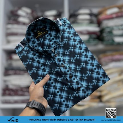 Printed Panjabi - (সুতি সফ্ট কটন পাঞ্জাবি)