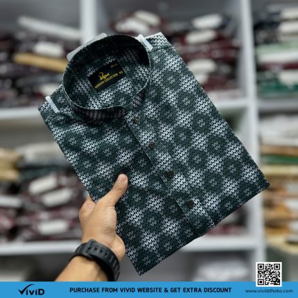 Printed Panjabi - (সুতি সফ্ট কটন পাঞ্জাবি)