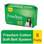 Freedom Sanitary Napkin  Belt System 8 pads