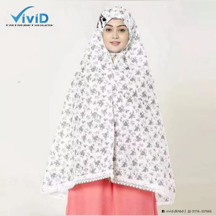 Cotton Muslim Namaj Hijab-Scarf Orna-Hejaab