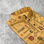 Printed Panjabi - (সুতি সফ্ট কটন পাঞ্জাবি)