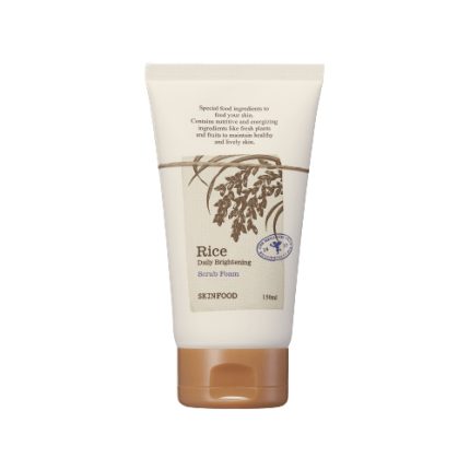 SKINFOOD Rice Daily Brightening Scrub Foam