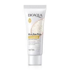 BIOAQUA Rice Raw Pulp Facial Cleanser / Added Rice Extract Face Wash