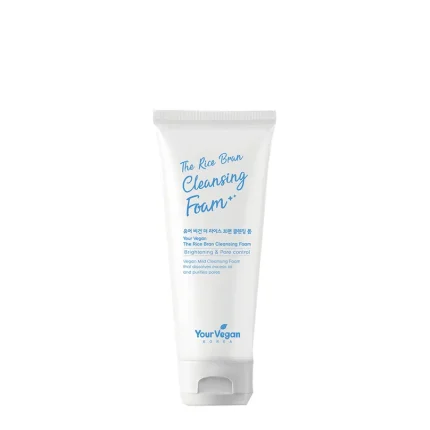 Your Vegan The Rice Bran Cleansing Foam cleansing face foam
