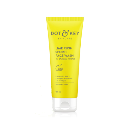 Dot & Key Lime Rush Sports Facewash