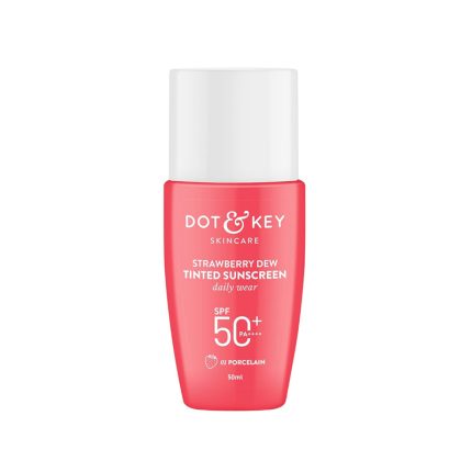 Dot and Key Strawberry Dew Tinted Sunscreen SPF 50+ PA++++ (01 Porcelain)