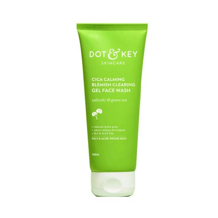 Dot & Key Cica Calming Blemishes Clearing Face Wash with 2% Salicylic Acid