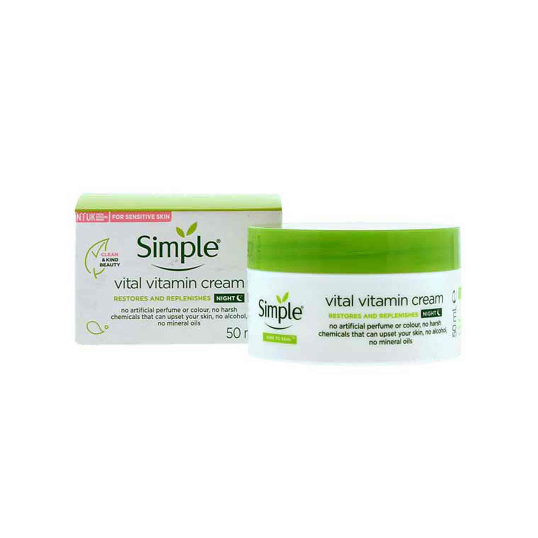 Simple-Kind-To-Vital-Vitamin-night-Cream